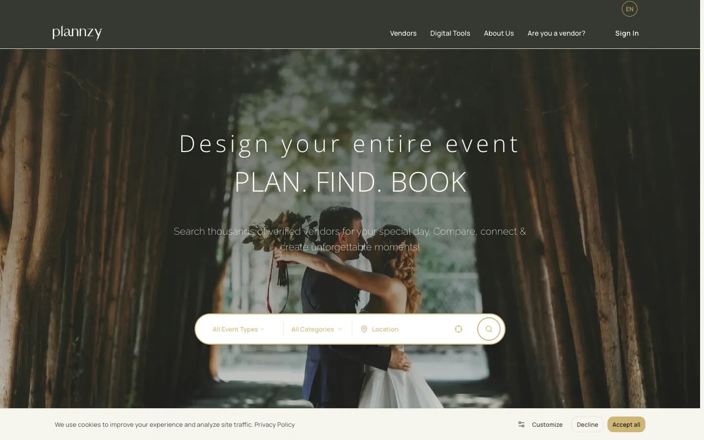 Plannzy: Plannzy home